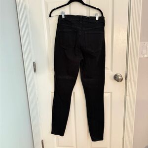 GAP Women’s True Skinny High Rise Black Jeans size 28/6T